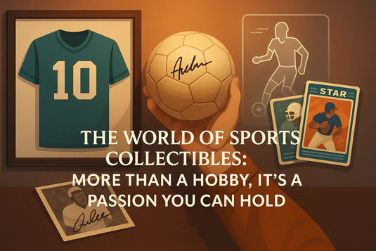 🇬🇧 BLOG ARTICLE #1 - The World of Sports Collectibles: More Than a Hobby, It’s a Passion You Can Hold - FanCollex