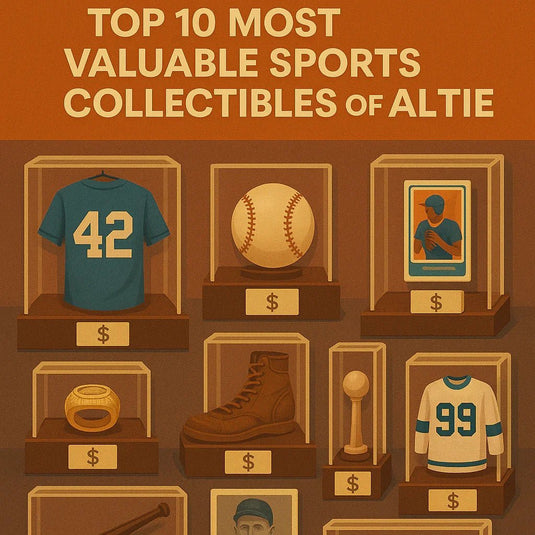 🇬🇧 BLOG ARTICLE #2 - Top 10 Most Valuable Sports Collectibles of All Time - FanCollex