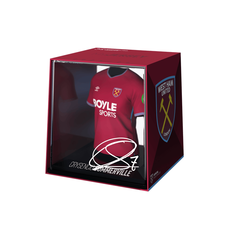 ギャラリービューアに画像をロードする, Crysencio Summerville - West Ham - 2025/26 - FanCollex
