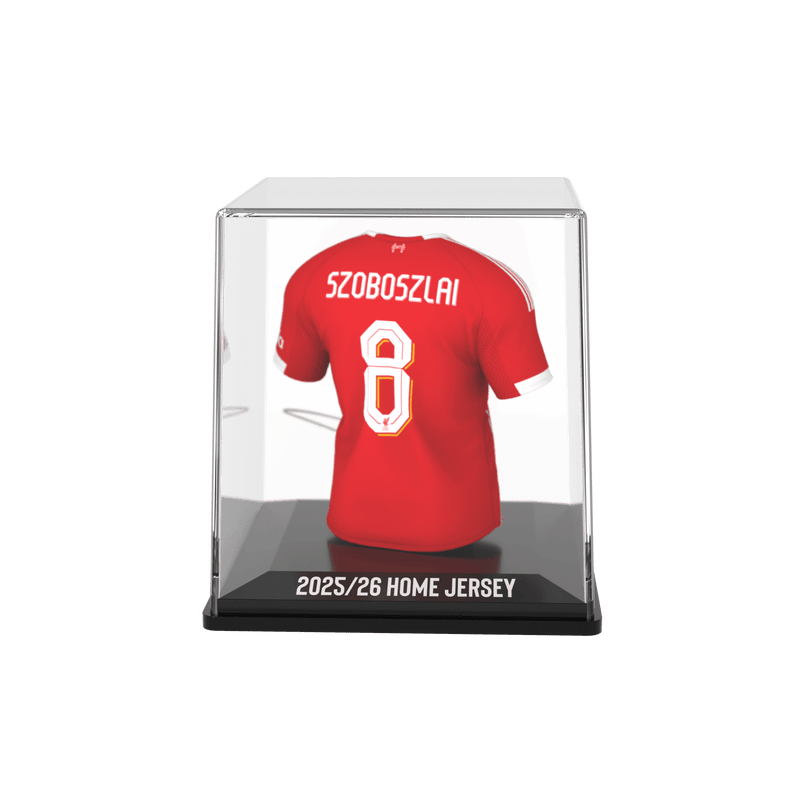 将图像加载到画廊查看器中，Dominik Szoboszlai - Home - Liverpool - 2025/26 - FanCollex
