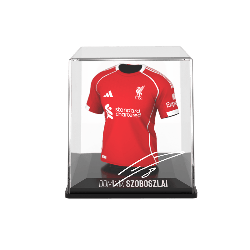 将图像加载到画廊查看器中，Dominik Szoboszlai - Home - Liverpool - 2025/26 - FanCollex
