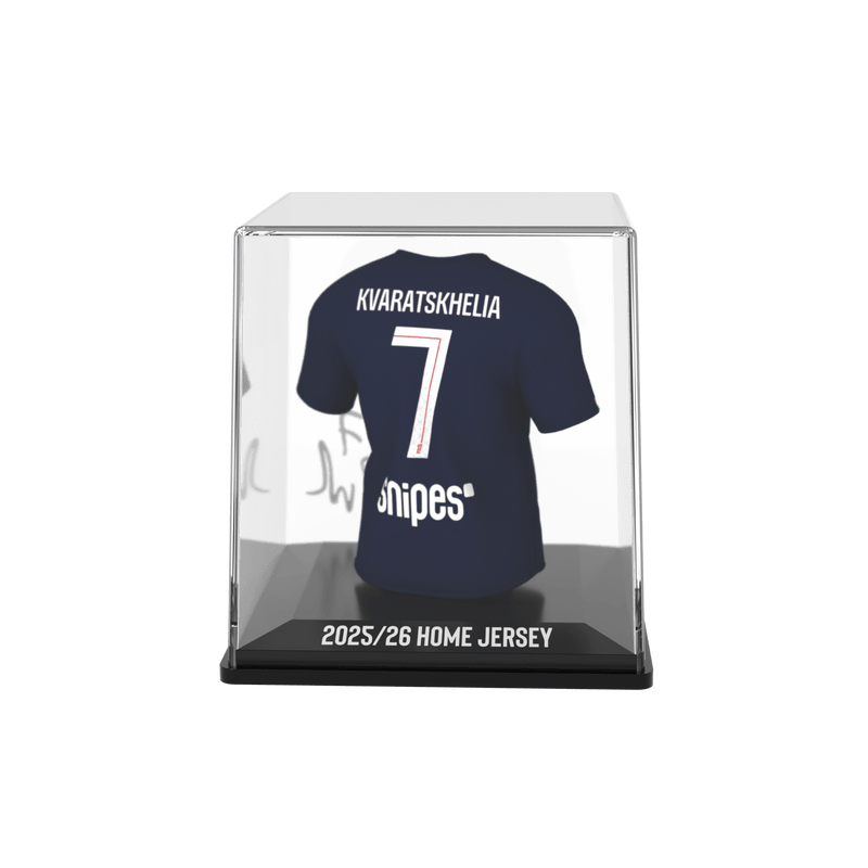 Načtěte obrázek do galerijního prohlížeče, Kvaratskhelia - Home - PSG - 2025/26 - FanCollex
