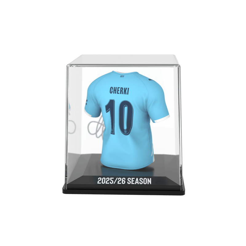 Načtěte obrázek do galerijního prohlížeče, Rayan Cherki - Home - Man City - 2025/26 - FanCollex
